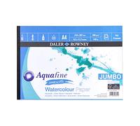 Daler-Rowney Aquafine - Bloc aquarelle 50 feuilles A4 - 300g/m² - grain satiné