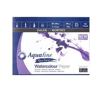 Daler Rowney Aquafine Bloc De Papier Gommé 300g, 305x228mm (12 x 9"), 12 feuilles