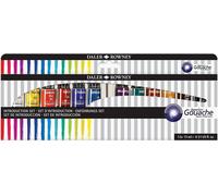 Daler Rowney Aquafine Gouache Peinture Introduction Set 12 X 15ml