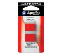 Daler Rowney Aquafine H/P Lot de 4 ampoules Teinte vermillon Rouge