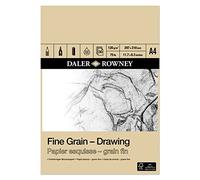 Daler Rowney - Bloc croquis 30 feuilles A4 - 120g/m² - grain fin