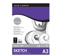 Daler Rowney Bloc Croquis Book A3 Simply Sketch 434935300 29.7 X 42 CM