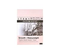 Daler Rowney - Bloc dessin papier épais 25 feuilles A3 - 220g/m² - grain lisse