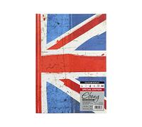 Daler-Rowney Carnet de croquis à couverture rigide en ébène légèrement texturé 150 g/m² 21,6 x 29,5 cm - 62 feuilles blanches naturelles - Idéal pour les artistes professionnels