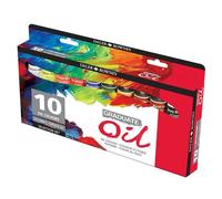 Daler Rowney – Coffret de peinture à l'huile Graduate – 10 x 38 ml