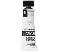 Daler Rowney Cryla Tube de peinture acrylique Série A, Couleur Blanc titane 75 ml