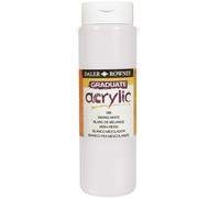 Daler-Rowney D123500006 DAL Graduate Acrylique 500ML Blanc À Mélanger