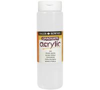 Daler-Rowney D123500020 DAL Graduate Acrylique 500ML Blanc Perle