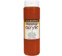 Daler-Rowney D123500583 Acrylique DAL GRADUATE 500ML Rouge Venitian