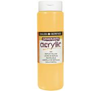 Daler-Rowney D123500634 DAL GRADUATE ACRYLIQUE 500ML JAUNE NAPLES