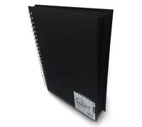 Daler Rowney Ébène Croquis - 40 Câble Lié Noir 180gsm Pages - A4 Portrait
