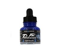 Daler-rowney encre liquide acrylique-fW perlglanzpigment 29.5 pot ml bleu ciel
