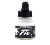 Daler - Rowney FW 29.5ml Art Bouteille d'encre acrylique - Blanc