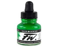 Daler - Rowney FW 29.5ml Art Bouteille d'encre acrylique - Emerald Vert