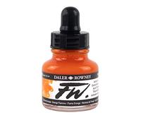 Daler - Rowney FW 29.5ml Art Bouteille d'encre acrylique - Flame Orange