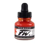 Daler - Rowney FW 29.5ml Art Bouteille d'encre acrylique - Scarlet