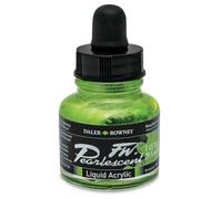 Daler - Rowney FW 29.5ml Bouteille d'encre acrylique effet perle- Macaw Vert