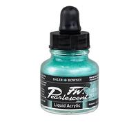 Daler - Rowney FW 29.5ml Bouteille d'encre acrylique effet perle- Waterfall Vert