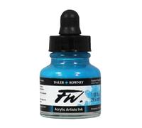 Daler - Rowney FW Bouteille de peinture acrylique Indigo 29,5 ml
