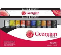 Daler-Rowney Georgian - Set peinture à l'huile 10 tubes 22ml - Introduction