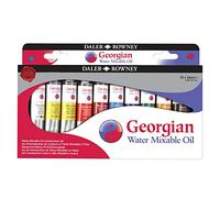 Daler Rowney Georgian Set de 10 couleurs assorties 10 x 20 ml