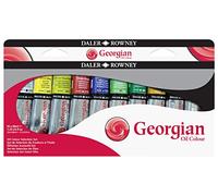 Daler-Rowney Georgian - Studio Set peinture à l'huile 10 tubes 38ml - Sélection