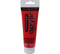 Daler Rowney Graduate Acrylic Paint Cadmium Red Hue 120 ml 1 pc