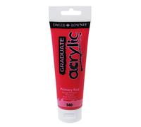 Daler Rowney Graduate Acrylic Paint Primary Red 120 ml 1 pc
