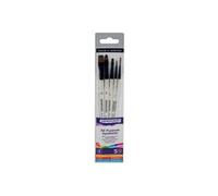 Daler Rowney - Lot 5 pinceaux Graduate Classic - usé bombé, rond, plat, ligne - tailles 1,2,6,10G