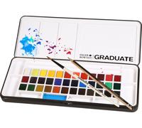 Daler Rowney Graduate Ensemble de peintures à l'aquarelle 38 pièces