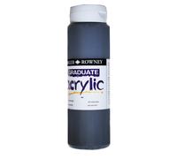 Daler-Rowney Graduate Peinture acrylique en bouteille Gris neutre 500 ml
