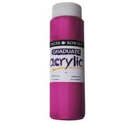 Daler-Rowney Graduate Peinture acrylique Rose permanent 500 ml