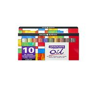 Daler Rowney – Coffret de peinture à l'huile Graduate – 10 x 38 ml