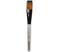 Daler-Rowney Graduate Synthetic Comb - Lot de pinceaux - 3 parties - peigne plat, Peigne Filbert, peigne d'angle - taille : 6, 3/8, 3/4 G