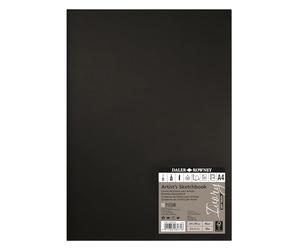 Daler Rowney ivory artist's sketch book A4 soft cover, Graphite, environ 210 x 297 mm.