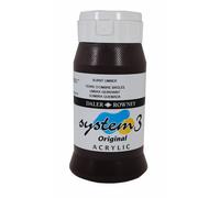 Daler Rowney Peinture Acrylique Système 3, Bouteille 500 ml, 45 Couleurs