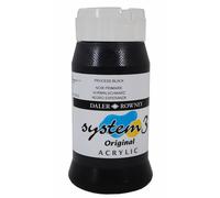 Daler Rowney Peinture Acrylique Système 3, Bouteille 500 ml, 45 Couleurs