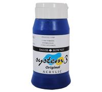Daler Rowney Peinture Acrylique Système 3, Bouteille 500 ml, 45 Couleurs