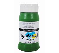 Daler Rowney Peinture Acrylique Système 3, Bouteille 500 ml, 45 Couleurs