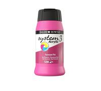 Daler Rowney Peinture Acrylique Système 3, Bouteille 500 ml, 45 Couleurs