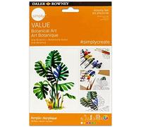 Daler Rowney Simply Acrylique - Set d'activité Value - Art botanique