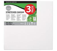 Daler Rowney Simply - Pack 3 châssis entoilés 30x30cm 250g/m²