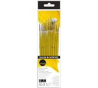 Daler Rowney Simply - Set 10 pinceaux pour techniques mixtes assortiment 2