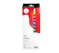 Daler Rowney Simply - Set peinture à l'huile 12 tubes 12ml