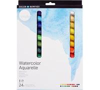 Daler Rowney Simply - Set peinture aquarelle 24 tubes 12ml