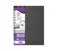 Daler-Rowney Sketch - Carnet à dessin spiralé 54 feuilles A4 - 100g/m²