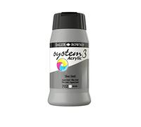 Daler Rowney System 3 Acrylic Colour 500ml Tubs by Silver (Hue)