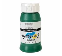 Daler Rowney Système 3 Acrylique Couleur Émeraude Peinture (500ml)