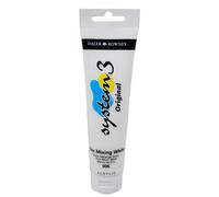 Daler - Rowney 150ml Système 3 - Tube de peinture acrylique - Zinc Mix Blanc