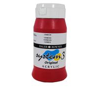 Daler Rowney Système 3 Original Peinture Acrylique 500ml Pots - 45 Couleurs